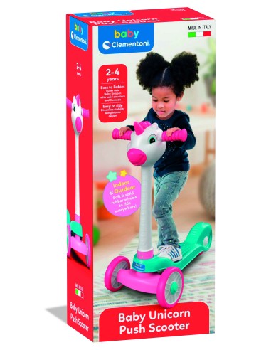 Baby Unicorn Push Scooter