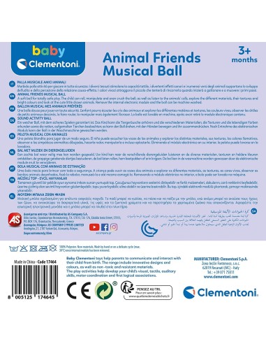 Animal Friends Music Ball