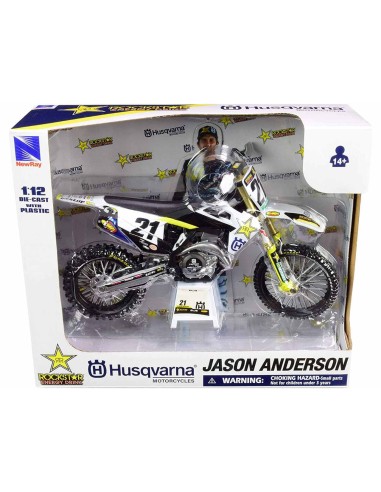 New Ray - 1:12 Husqvarna Factpry Racing Team...