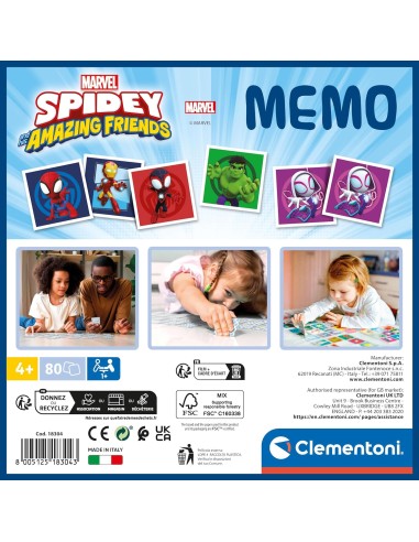 Memo Marvel Spidey and his Amazing Friends -...