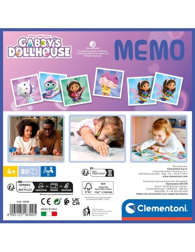 Memo Gabby's Dollhouse - Gioco Di Memoria