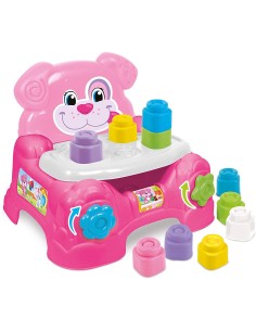 Poltroncina portamattoncini rosa