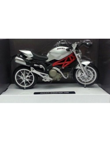New Ray - 1:12 Ducati Monster 1100 Grigio