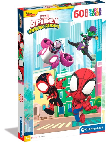 Puzzle 60 Maxi Spidey and his Amazing Friends