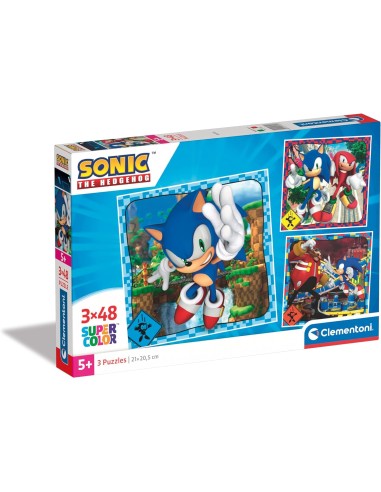 Sonic Supercolor Puzzle 3x48