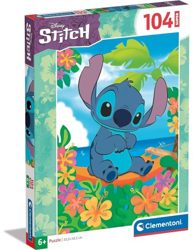 Puzzle 104 Super Disney Stitch -2- 
