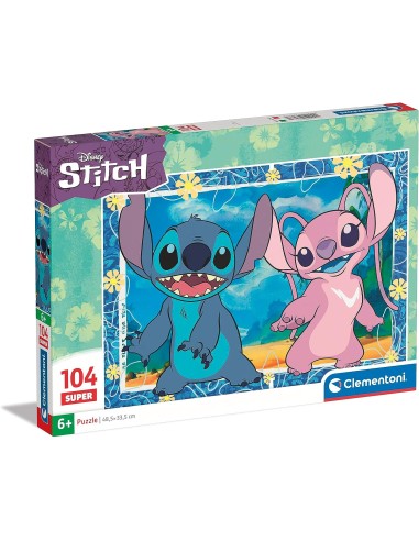 Puzzle 104 Super Disney Stitch -3- 