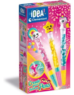 Idea Clementoni Create Your Fantasy Pen - Crea la Tua Penna