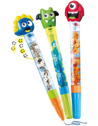 Idea Clementoni Create Your Monster Pen - Crea...
