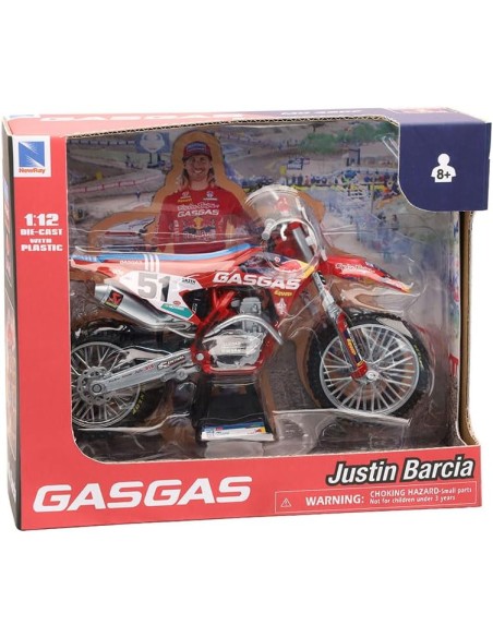 New Ray - 1:12 Redbull GasGas MC450F Factory Racing Team Justin Barcia 51
