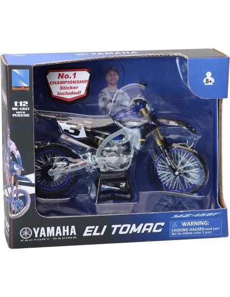 New Ray - 1:12 Yamaha YZ450F Racing Team Eli Tomac 3