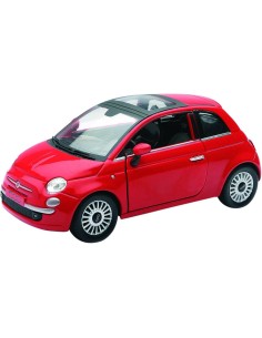 New Ray - 1:24 Fiat 500 Rosso