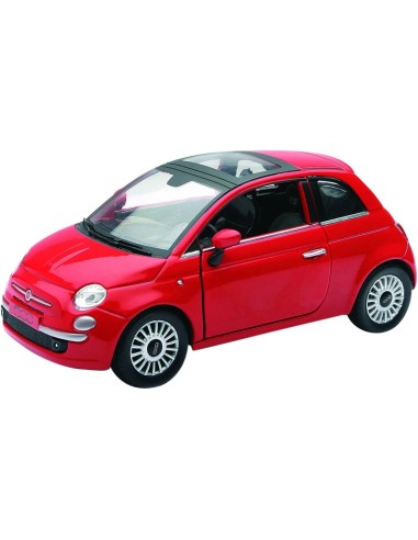 New Ray - 1:24 Fiat 500 Rosso