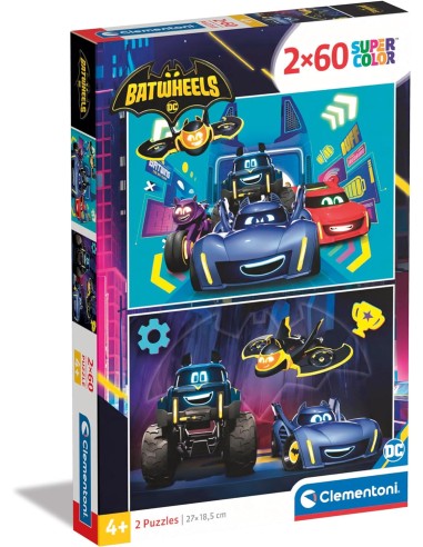 Puzzle 2x60 Batwheels