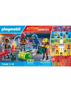 Playmobil - My Figures: Pompieri 