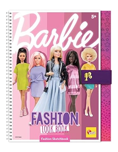 Lisciani -  Barbie Sketchbook Fashion look book