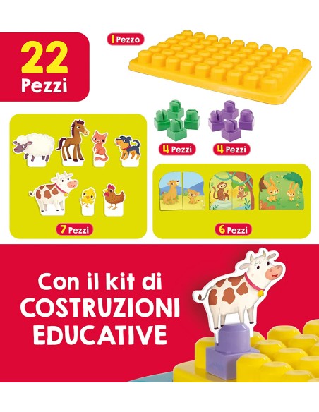 Carotina Baby Banchetto Elettronico Consolle Educativa