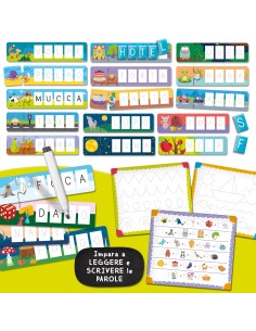 Carotina gli Utilissimi - 10 giochi di Lettura e Scrittura 2