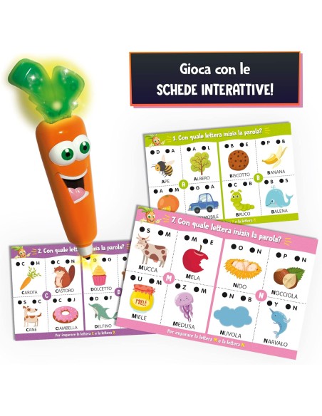 Carotina Penna Parlante Blister ABC e prime parole