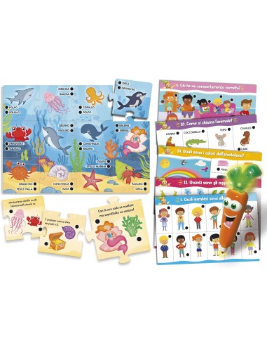 Carotina Penna Parlante Blister Gioca e Impara