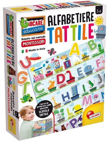 Montessori Plus Alfabeto Tattile