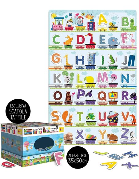 Montessori Plus Alfabeto Tattile