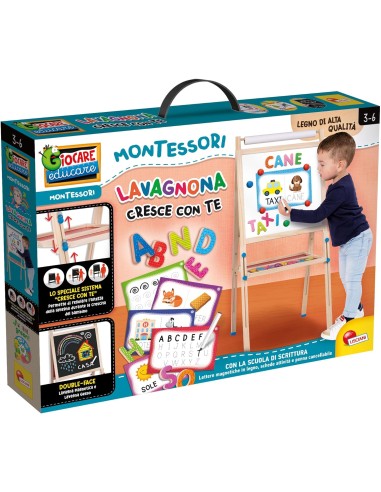 Montessori Lavagnona Legno cresce con Te