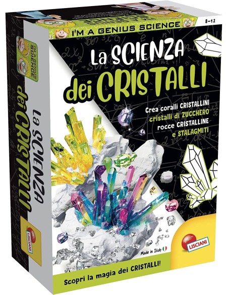 I'm a Genius Scienza Pocket La Scienza dei cristalli