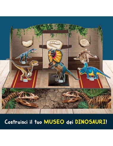 I'm a genius laboratorio di paleontologia