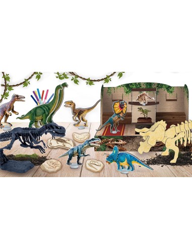 I'm a genius laboratorio di paleontologia