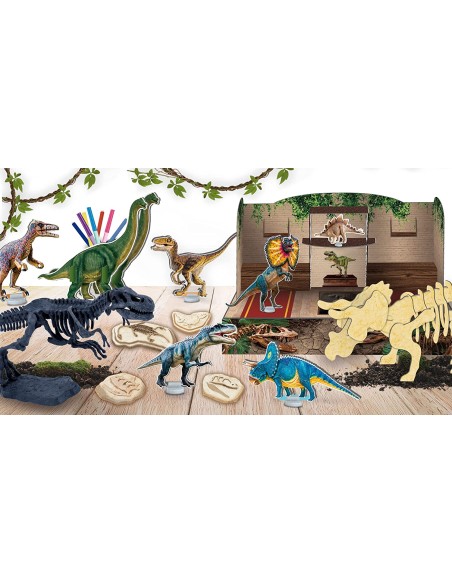 I'm a genius laboratorio di paleontologia