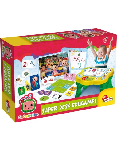 Lisciani - Cocomelon Super Desk Edugames