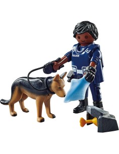 Playmobil - Agente con cane poliziotto 2
