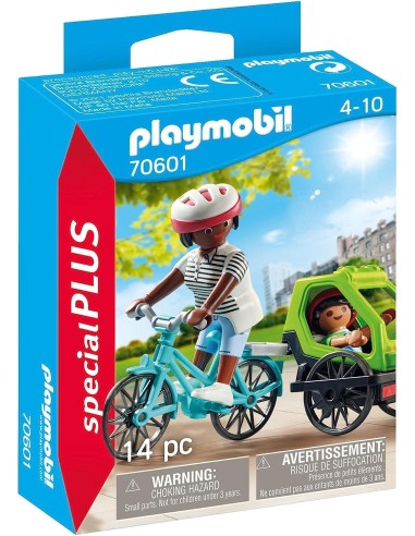 Playmobil - Mamma con bicicletta