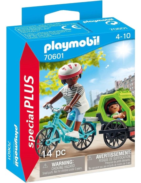 Playmobil - Mamma con bicicletta