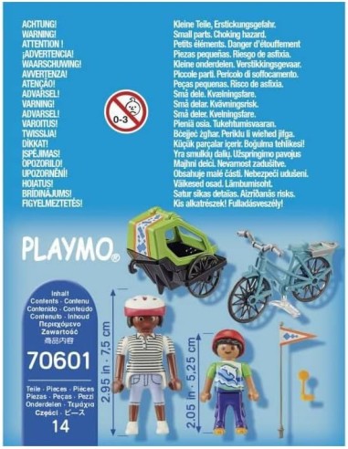 Playmobil - Mamma con bicicletta