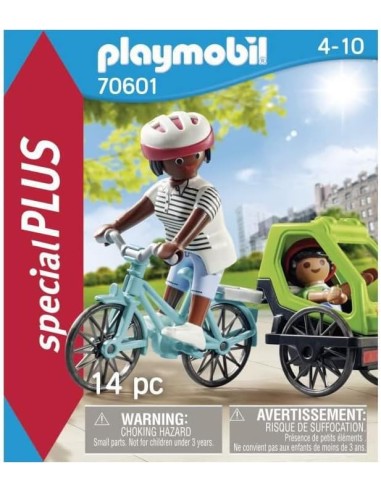Playmobil - Mamma con bicicletta