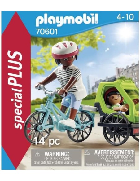 Playmobil - Mamma con bicicletta