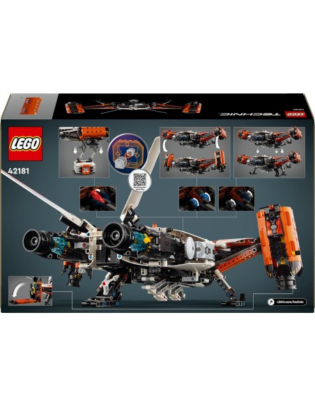 Lego Technic Space - Astronave Heavy Cargo VTOL LT81