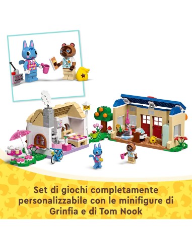 Lego Animal Crossing - Bottega di Nook e casa...
