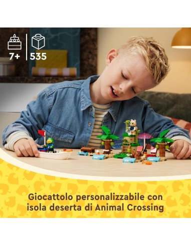 Lego Animal Crossing - Tour in barca di Remo