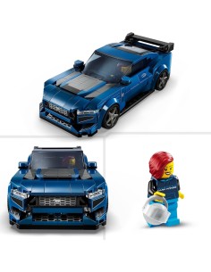 Lego Speed Champions - Auto sportiva Ford Mustang Dark Horse 2