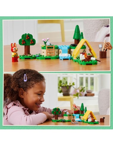 Lego Animal Crossing - Bonny in campeggio