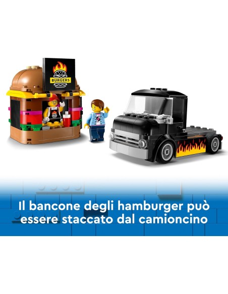 Lego City - Furgone degli Hamburger