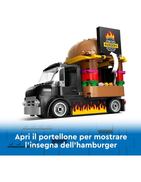 Lego City - Furgone degli Hamburger