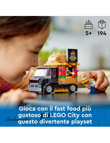 Lego City - Furgone degli Hamburger