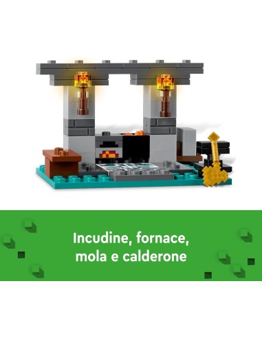 Lego Minecraft - L'Armeria