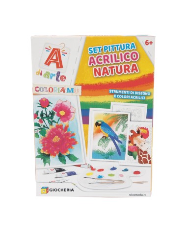 A di Arte set Pittura Acrilico Natura