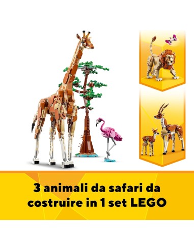 Lego Creator - Animali del Safari