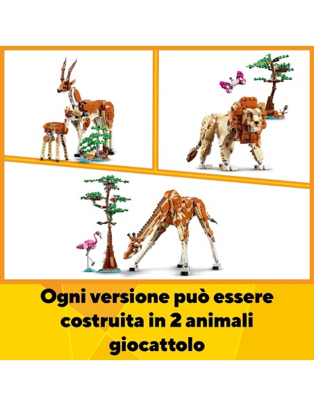 Lego Creator - Animali del Safari